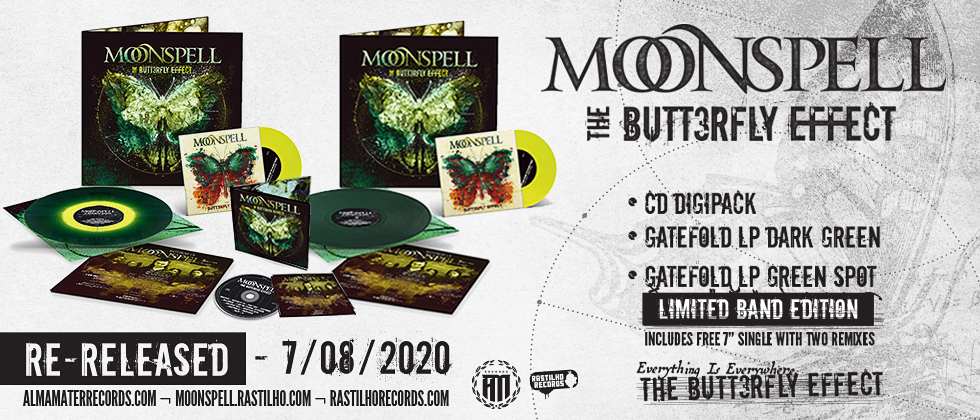 Moonspell "The Butterfly Effect " - Banner