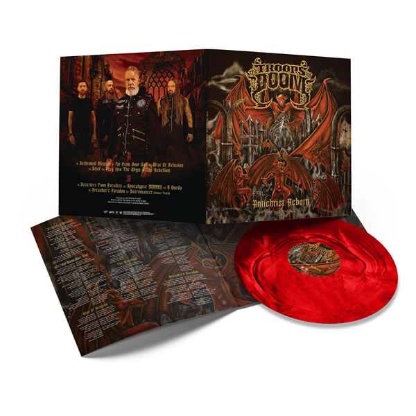 Troops of Doom "Antichrist Reborn" Galaxy Red LP