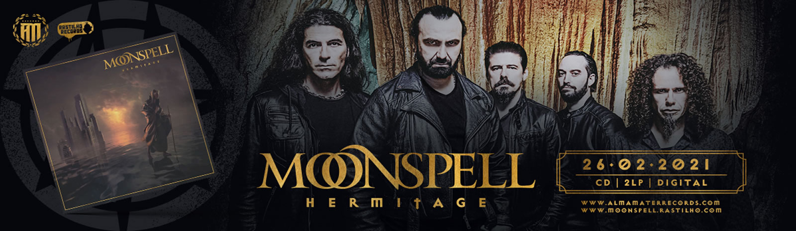 Moonspell "Hermitage" Banner