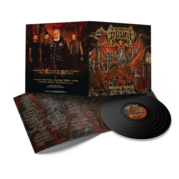 Troops of Doom "Antichrist Reborn" Black LP