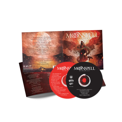 Moonspell "Memorial" Mock CD