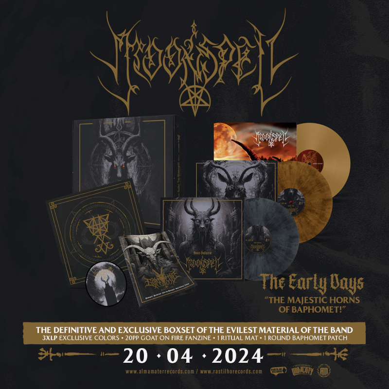 Moonspell "Under The Moonspell" Box - Detailed