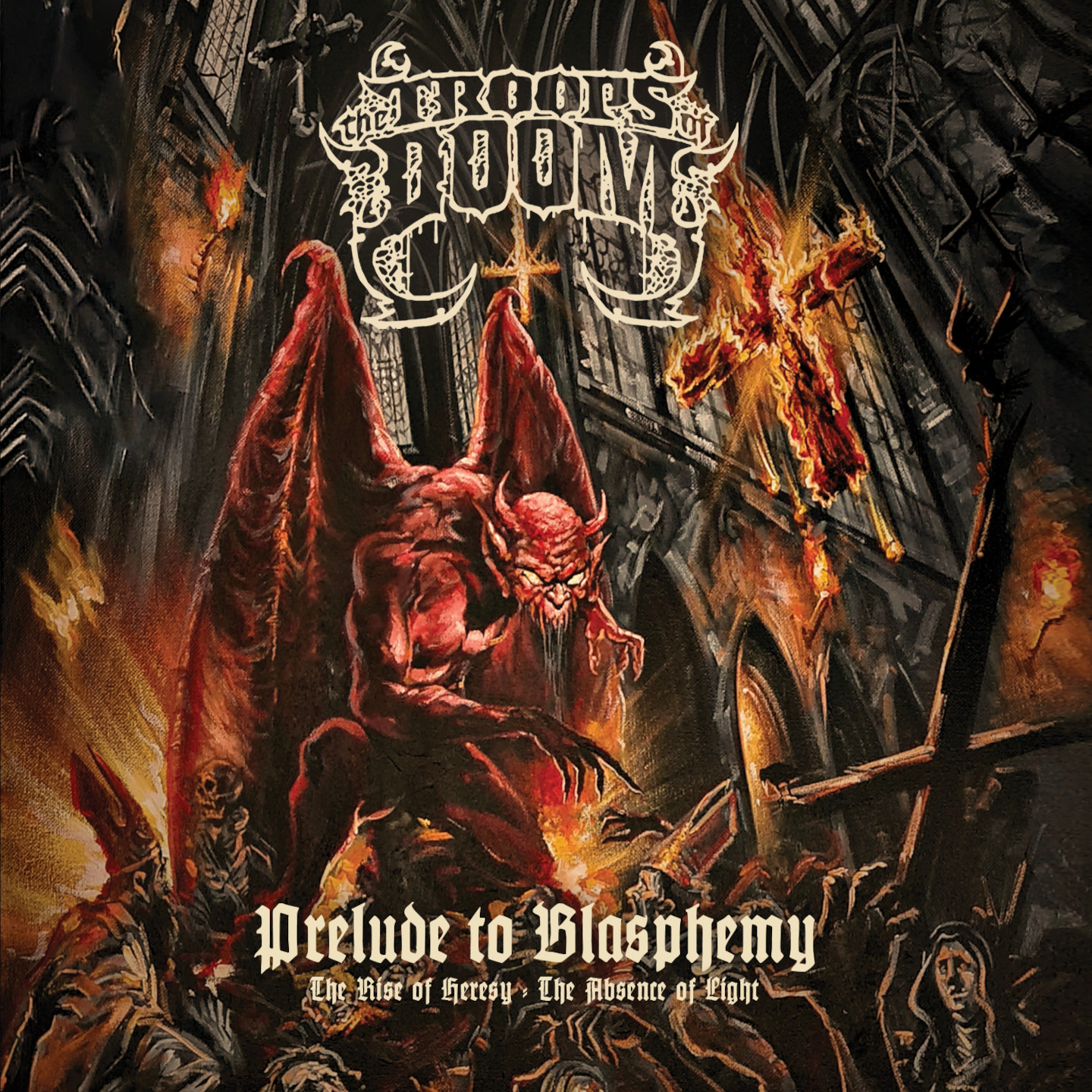 Troops of Doom "Prelude to Blasphemy" CD Cover