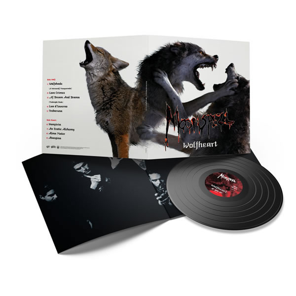 Moonspell "Wolfheart" Black LP
